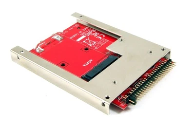 IIDE-MSAT mSATA to 2.5-Inch IDE Adapter Converter with Aluminum Frame Bracket... - Image 1 of 4