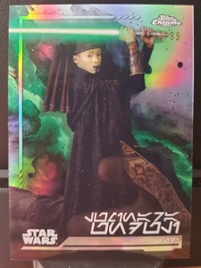 2024 Topps Chrome Star Wars Luminara Unduli Refractor #AV-145 72/99 - Picture 1 of 3
