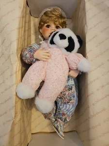 Hamilton Samantha Baby Doll Appx 19 in Porcelain Doll NO COA - Picture 1 of 12