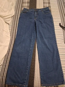 Kim Rogers Damen Gr. 12P Gerades Bein Medium Wash Blau Denim Gerades Bein Jeans - Bild 1 von 5