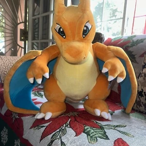 GIANT Pokemon Charizard Plüschtier - 24" Zoll Ultra Soft Plüsch Neu mit Etikett - Bild 1 von 5