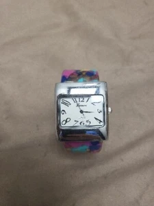 Geneva Ladies Cuff Watch - Picture 1 of 7