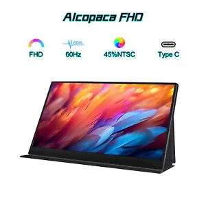 Alcopaca Portable Extended Screen Monitor For Laptops Phone Switch 14” 1920*1080 - Picture 1 of 24