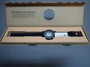 NUEVO Reloj Projects Relojes PJT-7301 Terra Time 40mm Correa Silicona Negra - Imagen 1 de 12