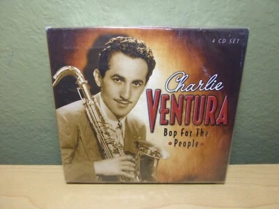 Charlie Ventura – Bop For The People 4 CD Box Remastered Proper Records UK New - Image 1 of 4