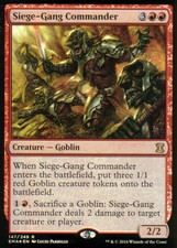 Siege-Gang Commander FOIL | NM | Eternal Masters | Magic MTG