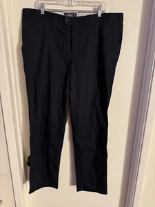 Men NWOT "BRAX" navy, regular fit, zip up pants. Size 42 x 34. Reg. $198.00 - Picture 1 of 2