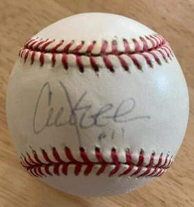 Chuck Knoblauch Twins NY Yankees Royals Signed Official American League Baseball - Picture 1 of 6