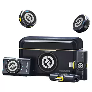 Hollyland Lark M2 Wireless Lavalier Mikrofon für Kamera, iPhone, Android, PC - Bild 1 von 9