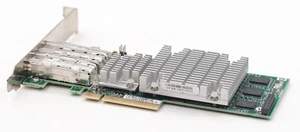 HP NC522SFP Dual-Port 10GbE SFP+ PCIe x8 Server Adapter Card P/N: 468349-001 - Picture 1 of 5