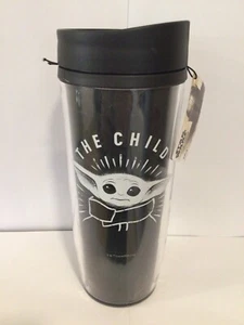 Star Wars Baby Yoda Travel Drinks Bottle Thermal Cup Mandalorian The Child - Picture 1 of 5