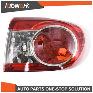 Labwork Outer Tail Light For 2011-13 Toyota Corolla Passeneger Right Waterproof - Picture 1 of 14