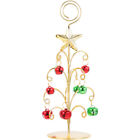  Christmas Note Holder Iron Picture Stand Tabletop Tree Santa Boots Decor