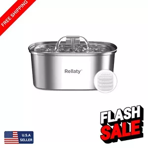 3.2L Dog & Cat Water Fountain - Quadruple Filtration & Easy Clean Design - Picture 1 of 9