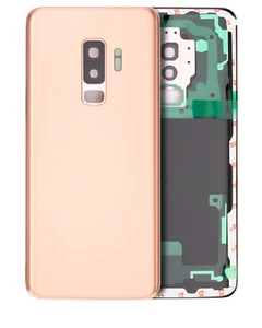 Cubierta posterior de vidrio con lente de cámara compatible para Samsung Galaxy S9 Plus (dorado) - Imagen 1 de 3