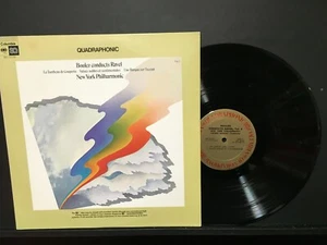Boulez Conducts Ravel QUADRAPHONIC - Columbia Records (1973) 12" Vinyl LP - Picture 1 of 2