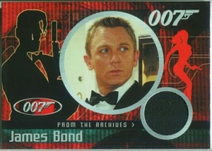 2006 James Bond Materials Casino Royale Preview James Bond Tuxedo Relic 373/500 - Picture 1 of 2