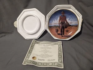 1990er Jahre Franklin Neuwertig "Hondo Lane, Kavallerie Scout" von Robert Tanenbaum mit COA-LNIB - Bild 1 von 12