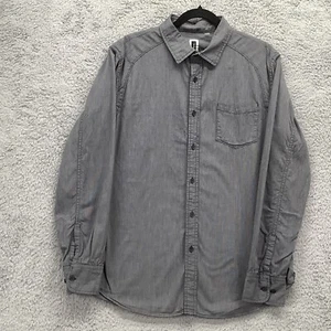 Howe Work Shirt Men's XL Grey #65 Creative Workforce  100% Cotton Long Sleeve - Picture 1 of 14