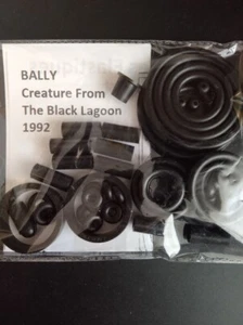 Kit Elastiques Flipper - CREATURE FROM THE BLACK LAGOON  - BALLY - Rubber Kit - Picture 1 of 1