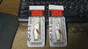 Luhr-Jensen "crippled herring", 2 ct, nip, 3/4 oz, free shipping - Picture 1 of 2