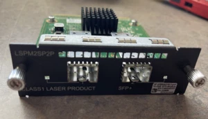 HP LSPM2SP2P SFP+ 2 Port Expansion Module -- JD368B - Picture 1 of 4