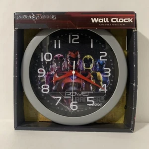 2017 Saban's Power Rangers Wall Clock  NEW - Picture 1 of 2
