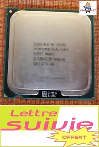 PROCESSEUR Intel Pentium E5200 (slb9t) 2.50ghz 2-core Lga775 Cpu - Photo 1/1