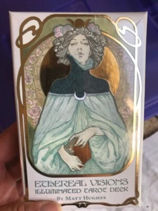 ETHEREAL VISIONS ILLUMINATED DECK CARDS TAROT INSPIRATION  CAT ResQ - Picture 1 of 6