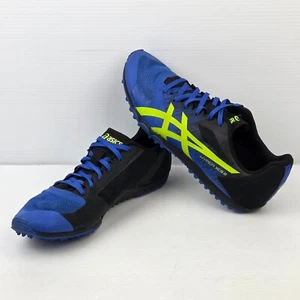 Asics Mens Hyper XCS 2 Track And Field Lightweight Shoes Black Blue US 10 UK 9 - Picture 1 of 9