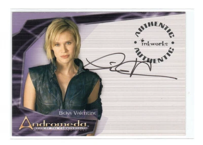Andromeda Reign of the Commonwealth Autograph Auto A2 Lisa Ryder Beka Valentine - Image 1 of 4