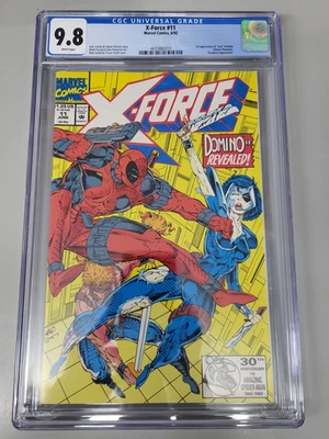 X-Force #11 CGC 9.8 1ª aplicación Domino Rob Liefeld arte Marvel Comics 1992 Foto 1 de 2
