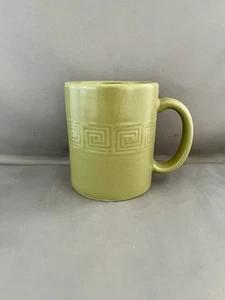 HF Coors Frank Lloyd Wright “Whirling Arrow” Mug MATTE GREEN - Picture 1 of 4