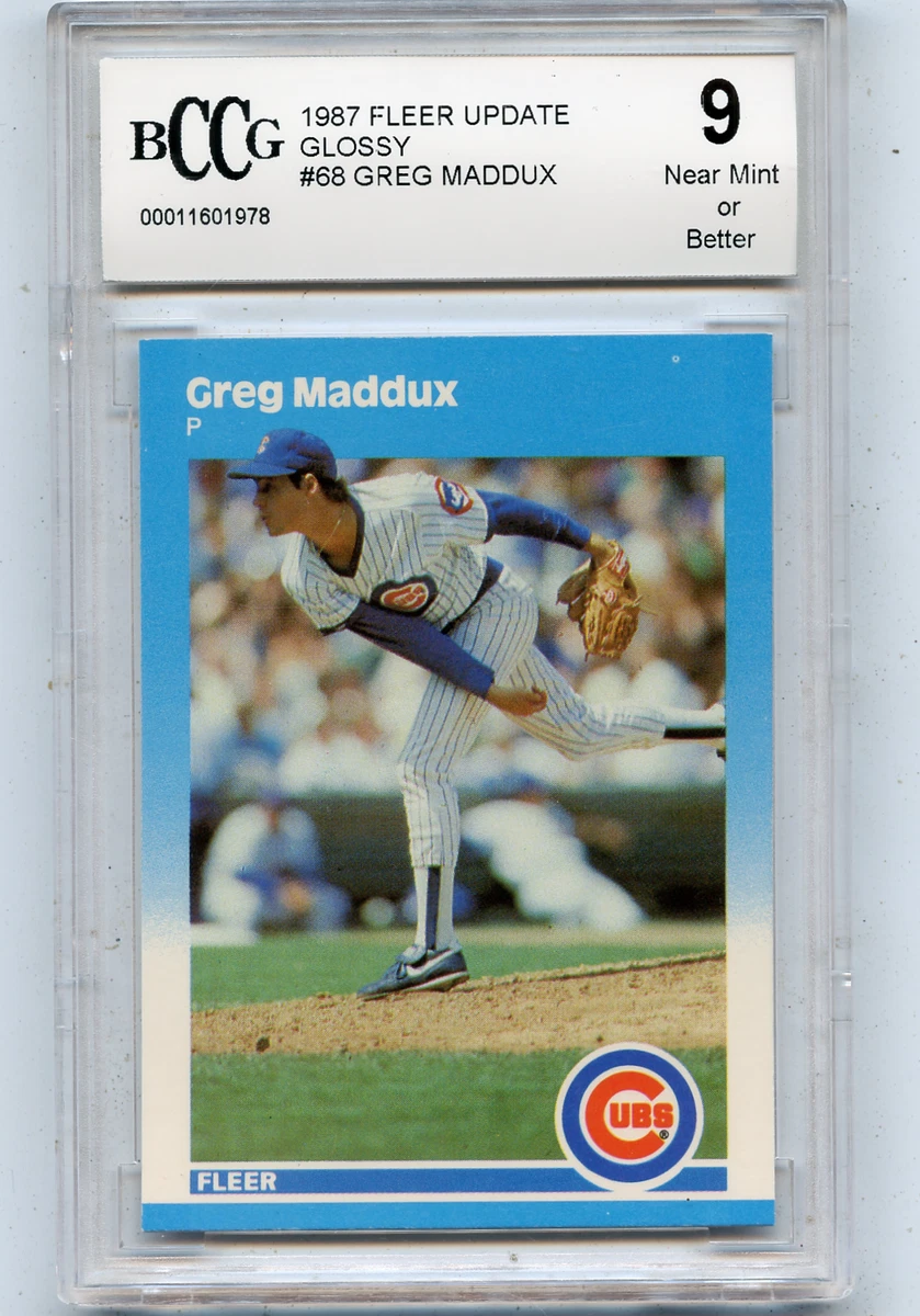 Greg Maddux Fleer Rookie Baseball Trading Cards & Accessories for
