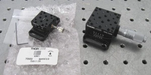 C199065 Thorlabs GN1 Small + GNL10/M Large Goniometer Manual Positioning Stages - Picture 1 of 7