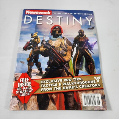 Newsweek Official Destiny Collectors Magazine 9/14/14,With Strategy Guide - Image 1 of 4