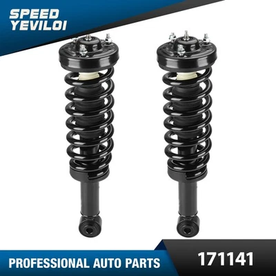 Pair Front Quick Complete Struts w/Coil Spring Assembly for 09-13 Ford F-150 4WD - Image 1 of 4