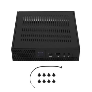 ITX Computer GehäUse TX02 Desktop GehäUse HTPC GehäUse für die Industriell6069 - Photo 1/7