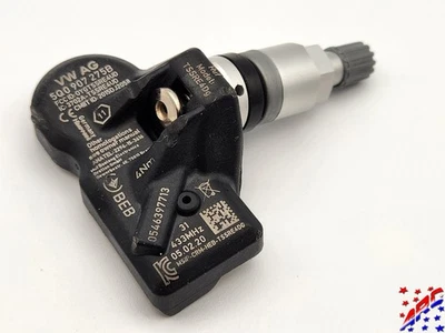 Genuine OEM Audi VW Porsche Bentley TPMS Tire Pressure Sensor 5Q0907275B *BLEM* - Изображение 1 из 2