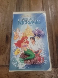 Disney The Little Mermaid VHS, 1989 Banned Cover, Rare - Picture 1 of 6