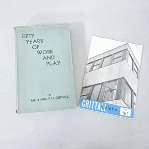 Fifty Years of Work and Play by Mrs & Mrs F H Crittall Book & Bulletin 167 - Bild 1 von 7