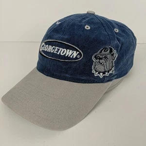 Georgetown University Hoyas Bulldog Logo Adjustable Buckle Hat Baseball Cap - Picture 1 of 9