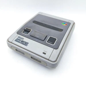 Super Nintendo Entertainment System Solo Console Snes Testata Funzionante Buona - Imagen 1 de 5
