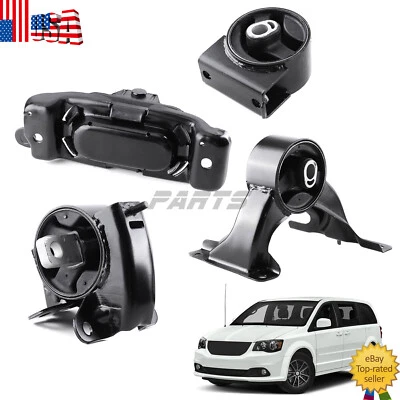 Motor & Trans Mount Set For Dodge Grand Caravan 3.6L 2011-2019 for Auto Trans - Image 1 of 4