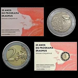 2 EURO PROOF PORTOGALLO 2022 ERASMUS - Foto 1 di 2