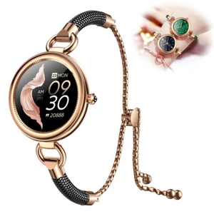 Bluetooth Smart Watch Sleep Tracker Wristwatch Fitness Tracker Women Girls Watch - Photo 1 sur 18