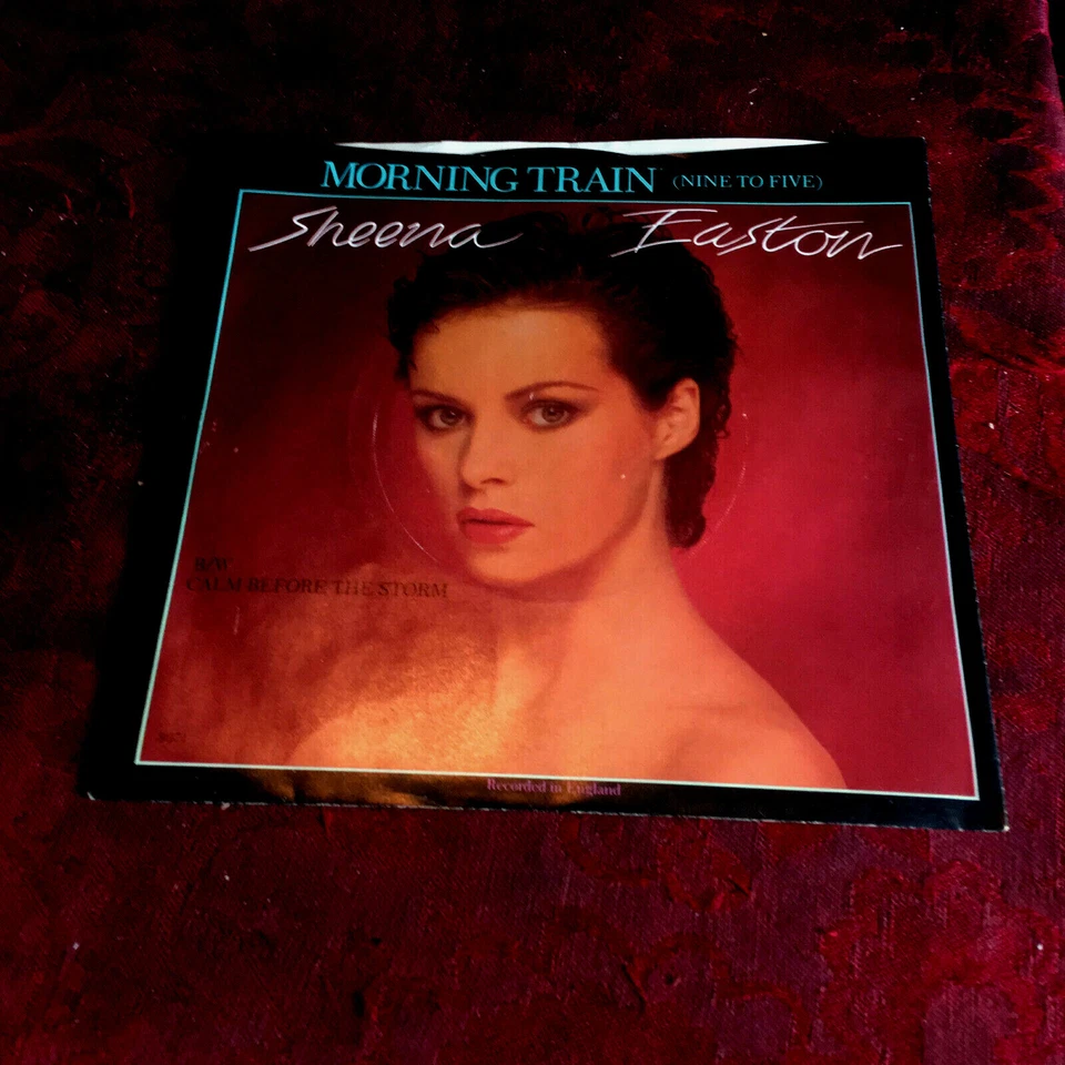 SHEENA EASTON - MORNING TRAIN/ MODERN GIRL - 7" VINYL 2 PC LOT PIC COV 1STP MINT - Image 1 of 1
