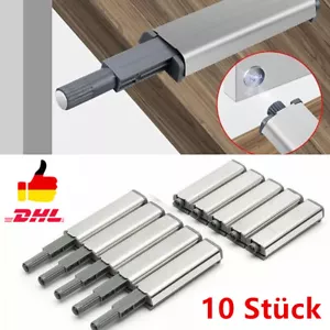 10 Stück Push to Open Schrank Tür Magnetschnäpper Drucktüröffner Möbelmagnet Set - Bild 1 von 14