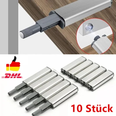 10 Stück Push to Open Schrank Tür Magnetschnäpper Drucktüröffner Möbelmagnet Set - Bild 1 von 4