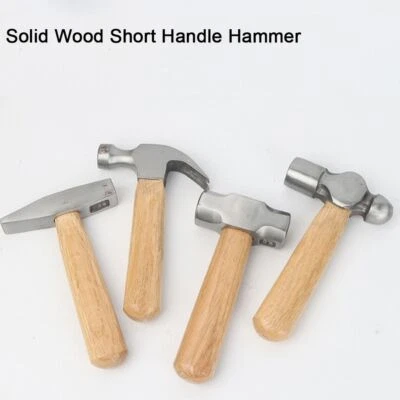 Mini Hammer High Carbon Steel Hammer Solid Wood Short Handle Octagonal AU - image 1 of 4